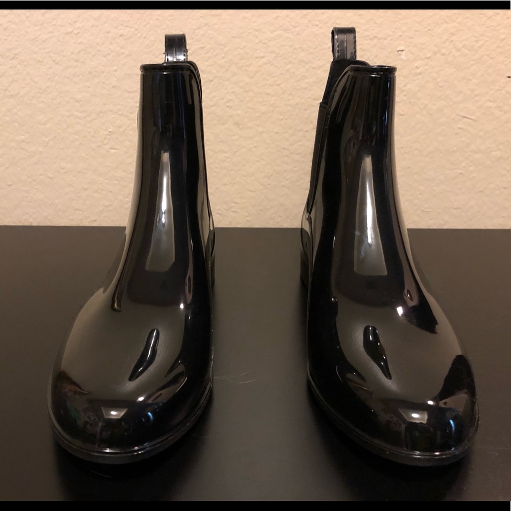 BrandNew Sam Edelman Black Tinsley Ankle Rain Boot
